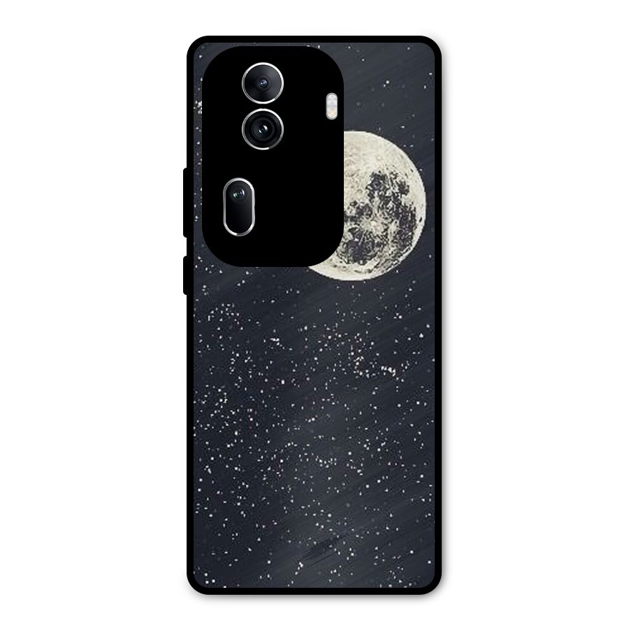 Simple Galaxy Metal Back Case for Oppo Reno11 Pro 5G
