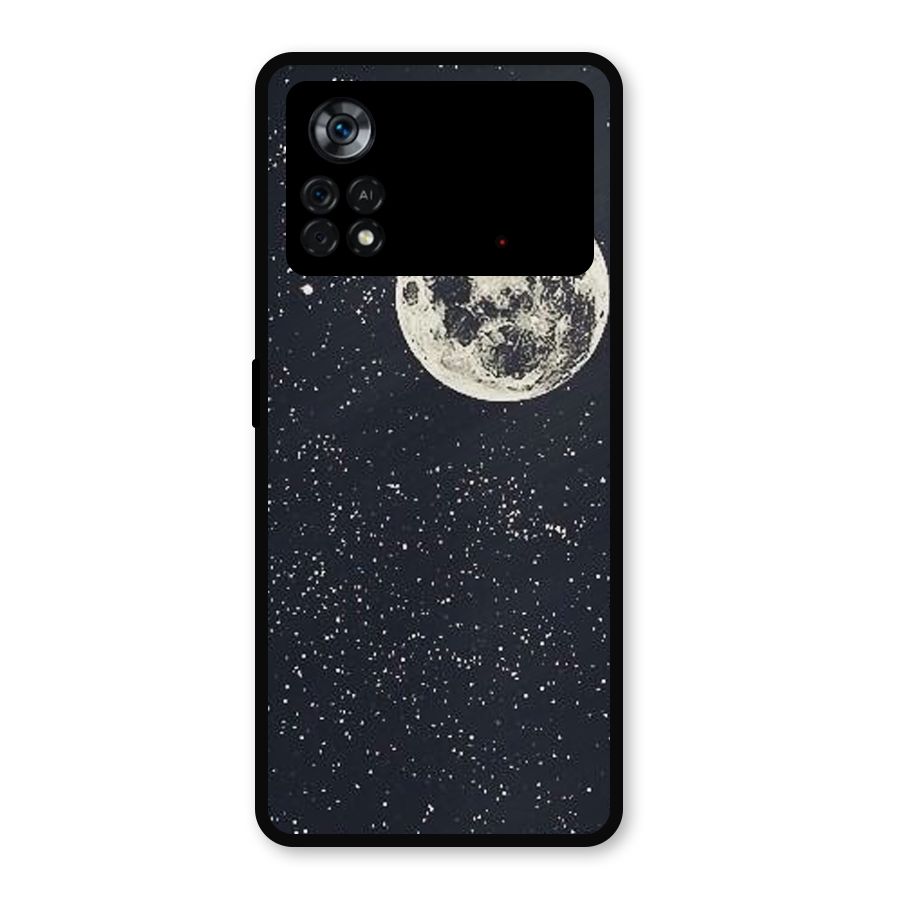 Simple Galaxy Metal Back Case for Poco X4 Pro 5G