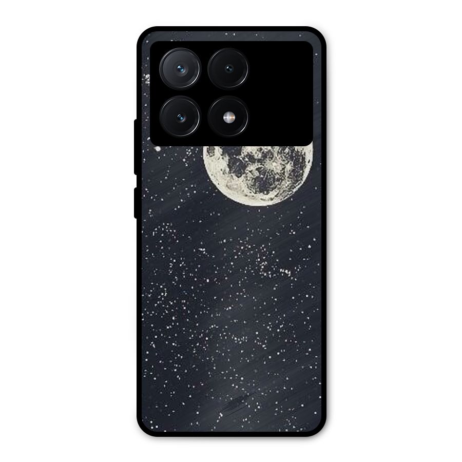 Simple Galaxy Metal Back Case for Poco X6 Pro