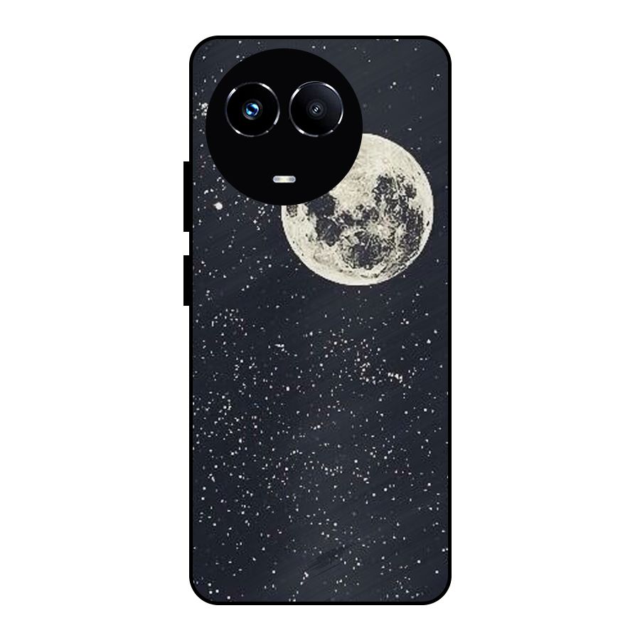 Simple Galaxy Metal Back Case for Realme 11X