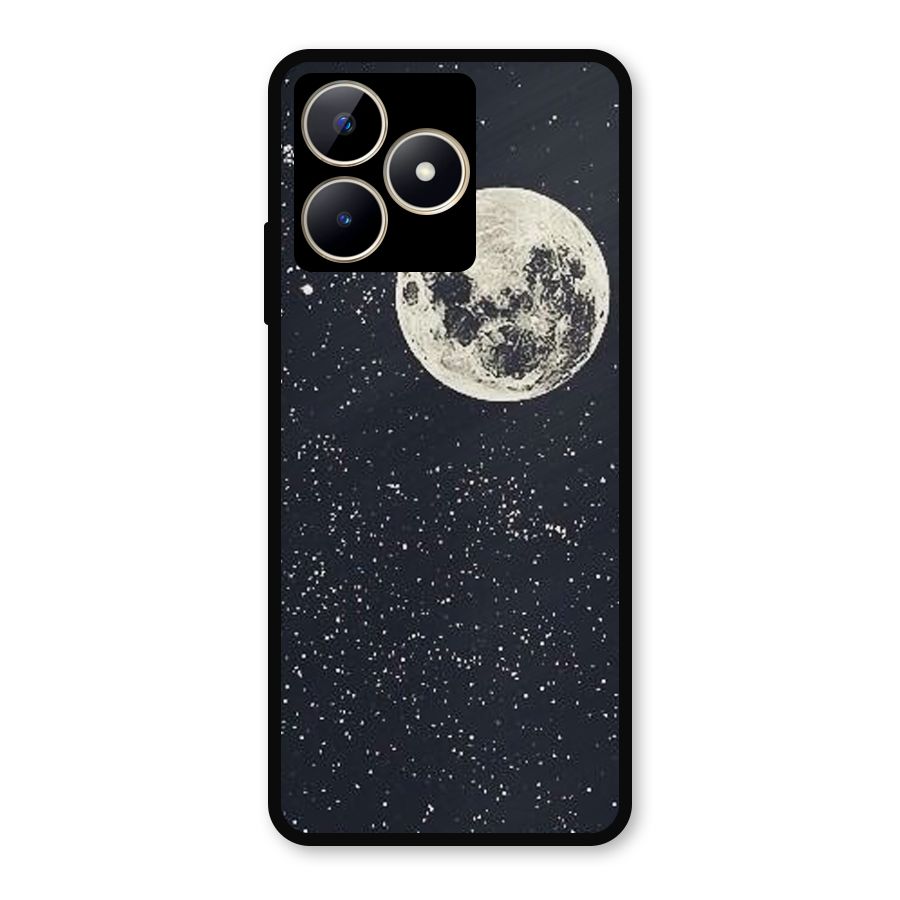 Simple Galaxy Metal Back Case for Realme C53