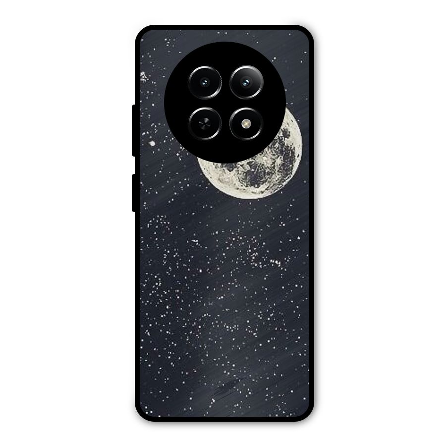 Simple Galaxy Metal Back Case for Realme Narzo N65