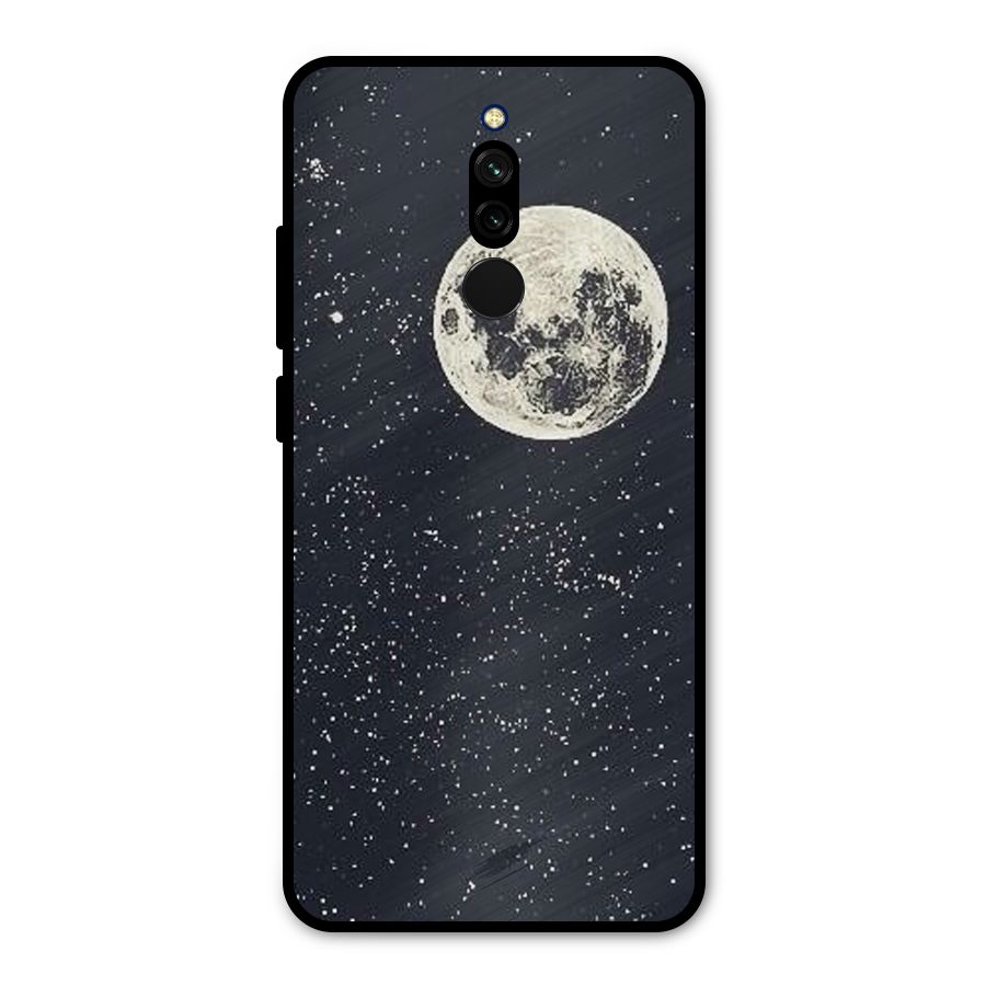 Simple Galaxy Metal Back Case for Redmi 8