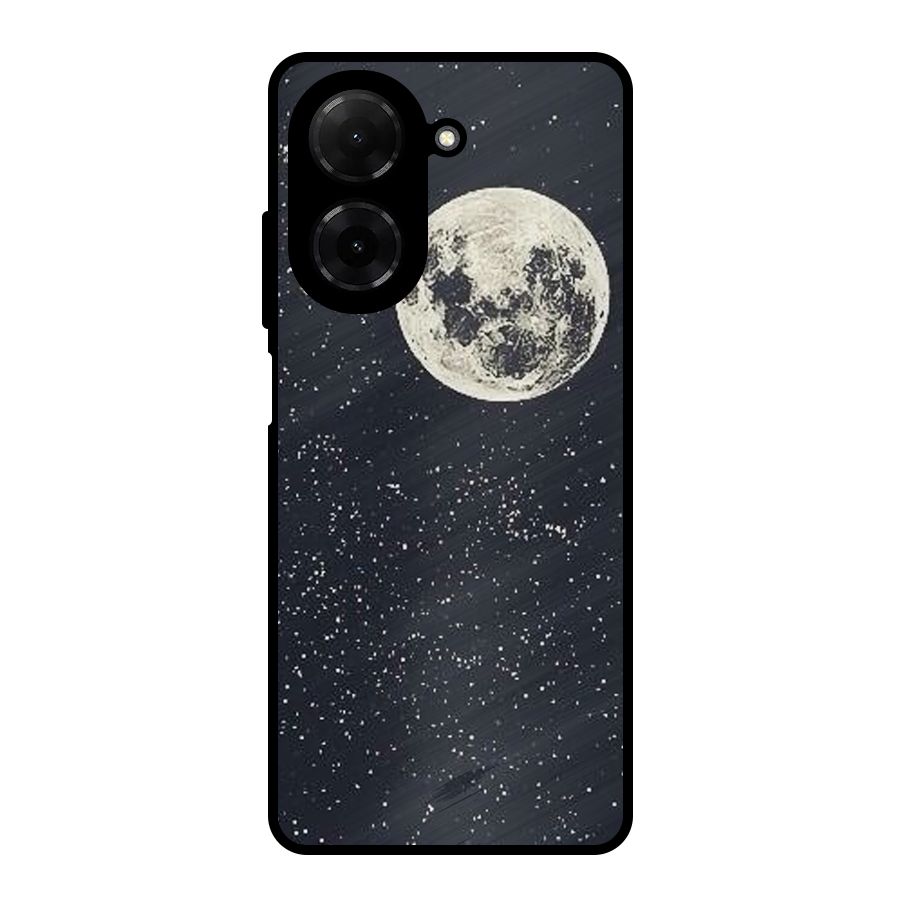 Simple Galaxy Metal Back Case for Redmi A5 4G