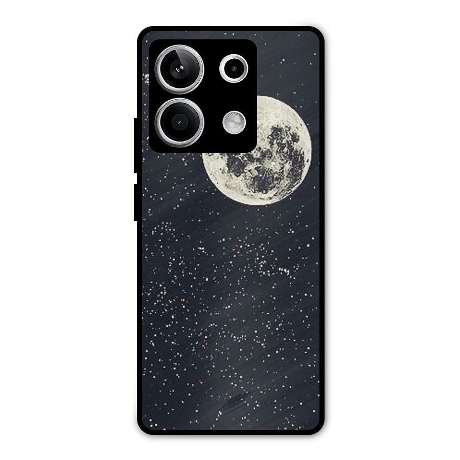 Simple Galaxy Metal Back Case for Redmi Note 13 5G