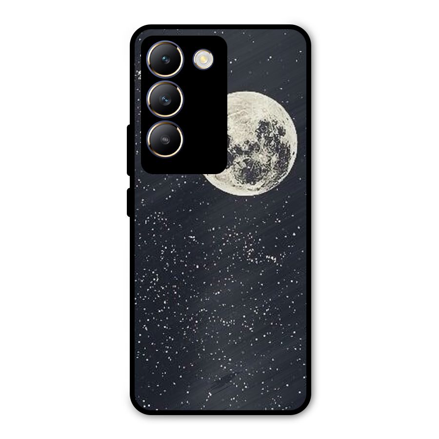 Simple Galaxy Metal Back Case for Vivo T3 5G