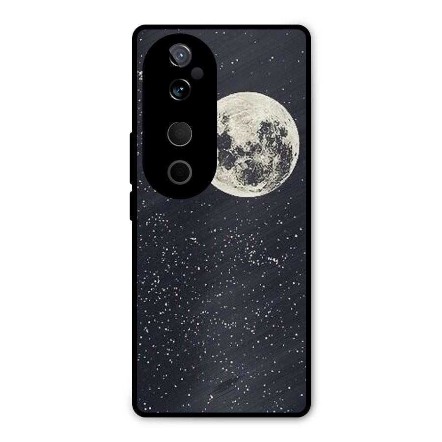Simple Galaxy Metal Back Case for Vivo T3 Ultra