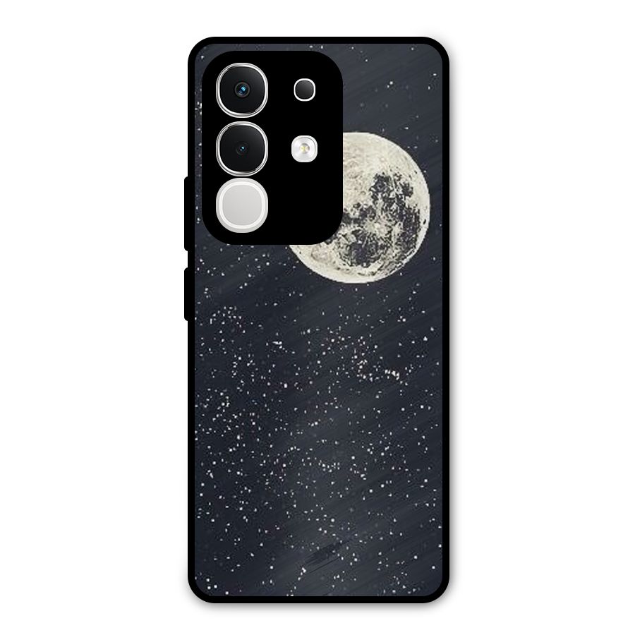 Simple Galaxy Metal Back Case for Vivo T4x
