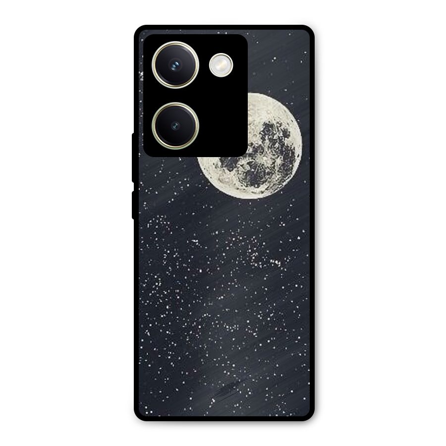 Simple Galaxy Metal Back Case for Vivo Y200 Pro