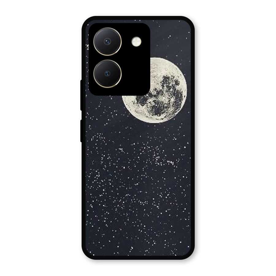 Simple Galaxy Metal Back Case for Vivo Y36