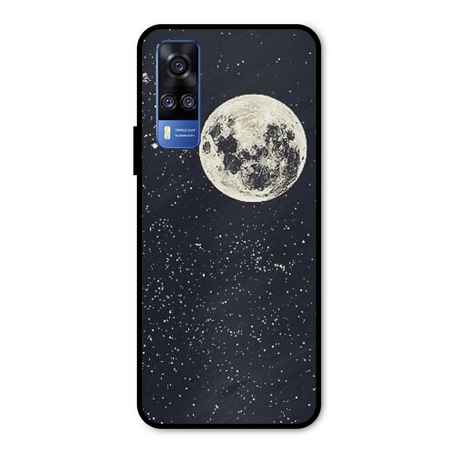 Simple Galaxy Metal Back Case for Vivo Y51A