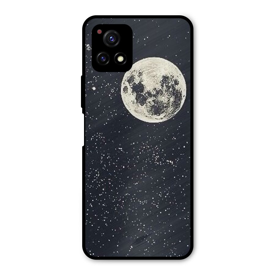 Simple Galaxy Metal Back Case for Vivo Y72 5G