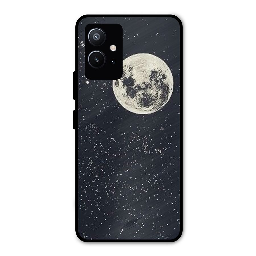 Simple Galaxy Metal Back Case for Vivo Y75 5G