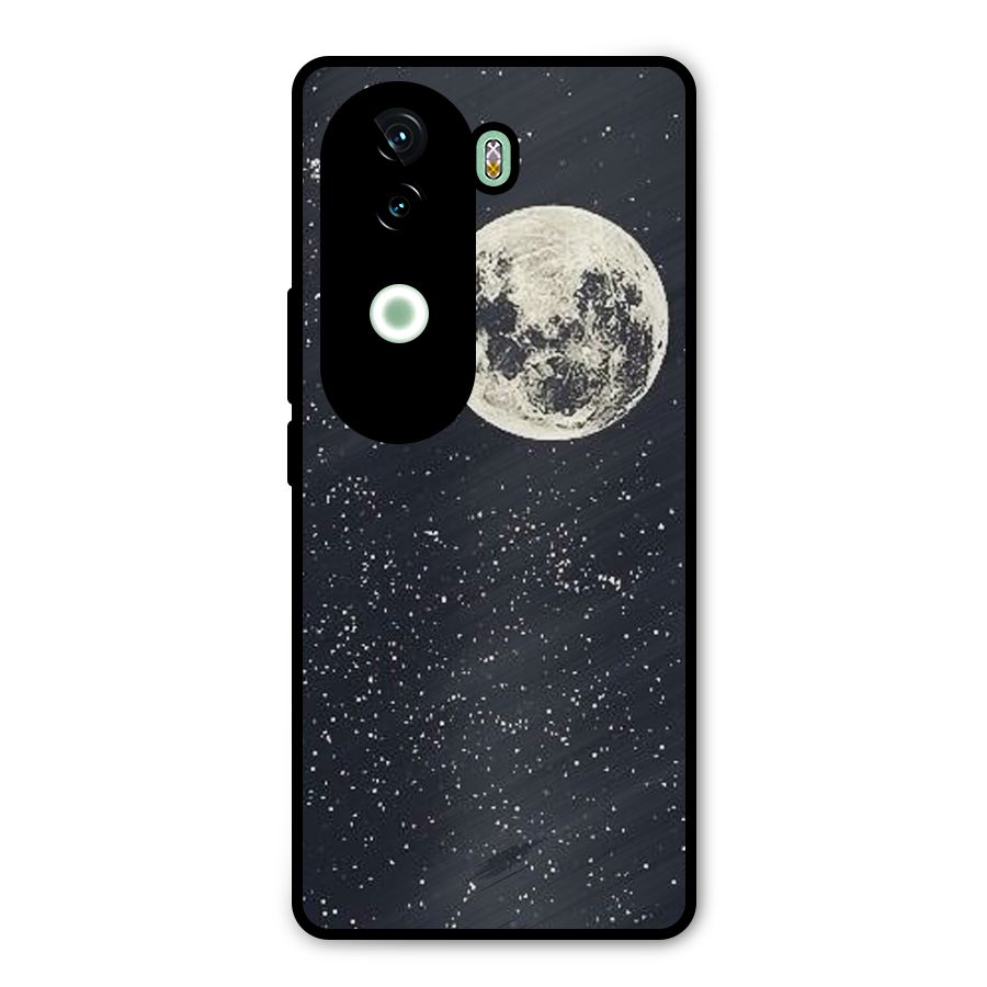 Simple Galaxy Metal Back Case for iQOO Z9s