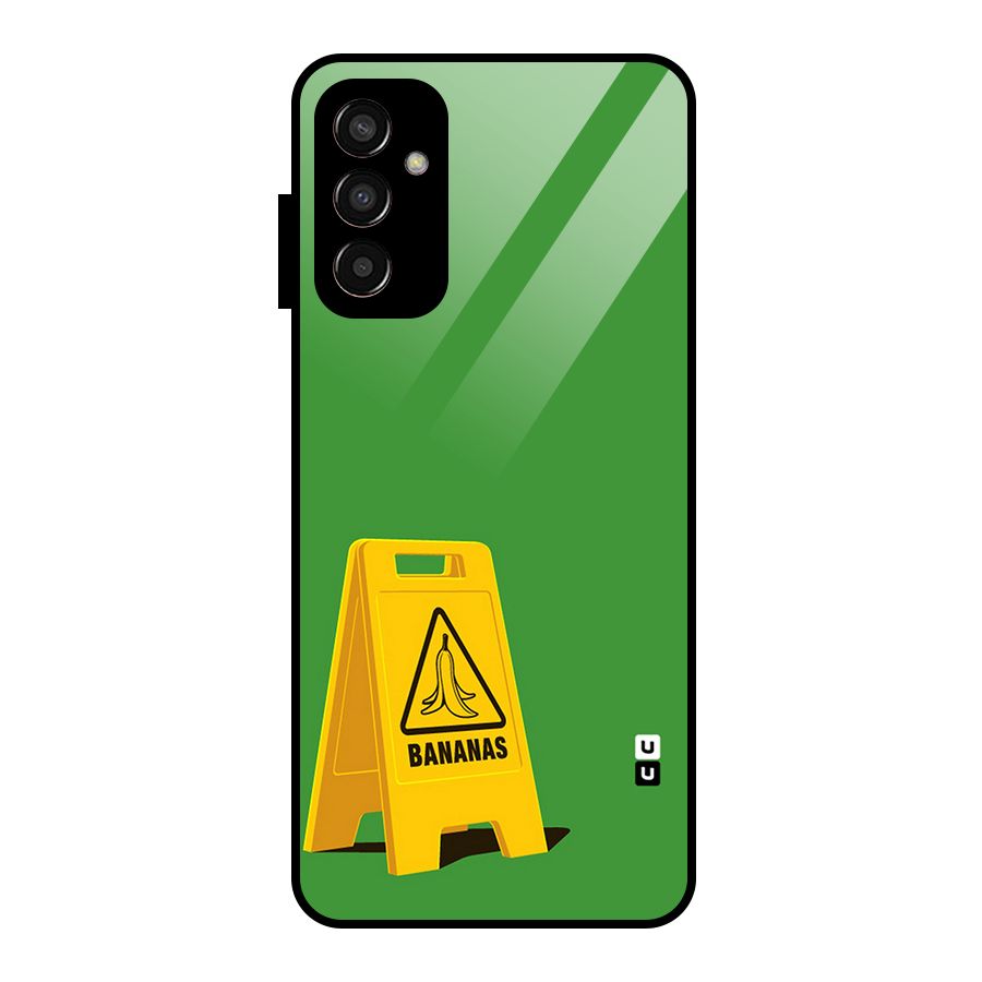 Simple Minimalist Bananas Glass Back Case for Galaxy F13