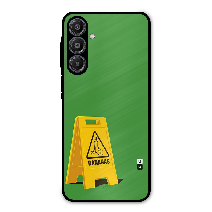 Simple Minimalist Bananas Metal Back Case for Galaxy A16 5G