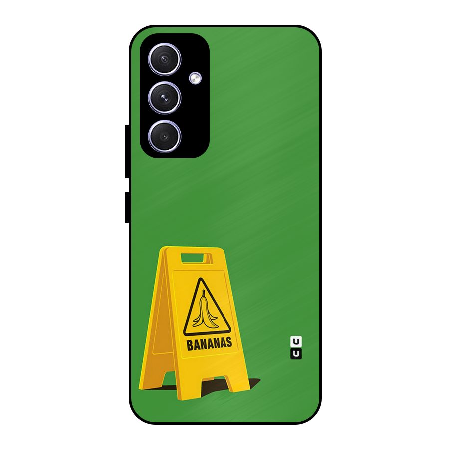 Simple Minimalist Bananas Metal Back Case for Galaxy A54