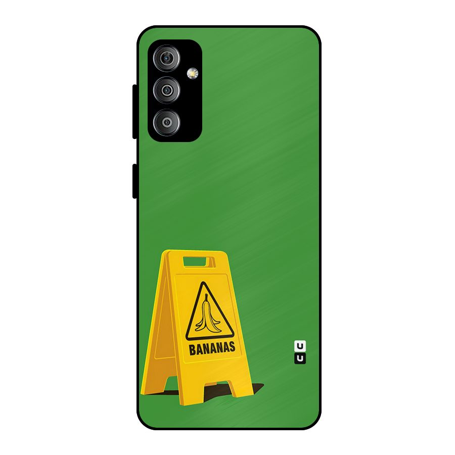 Simple Minimalist Bananas Metal Back Case for Galaxy F23