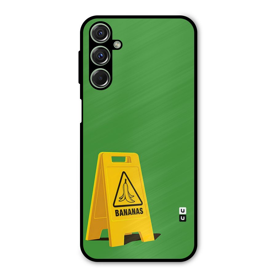 Simple Minimalist Bananas Metal Back Case for Galaxy F34