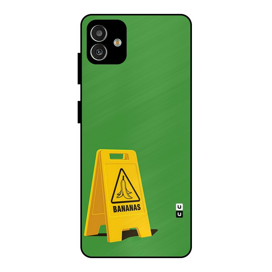 Simple Minimalist Bananas Metal Back Case for Galaxy M13 5G