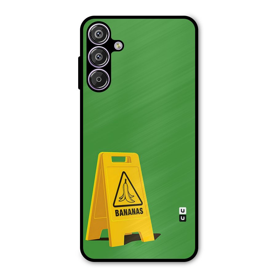 Simple Minimalist Bananas Metal Back Case for Galaxy M15