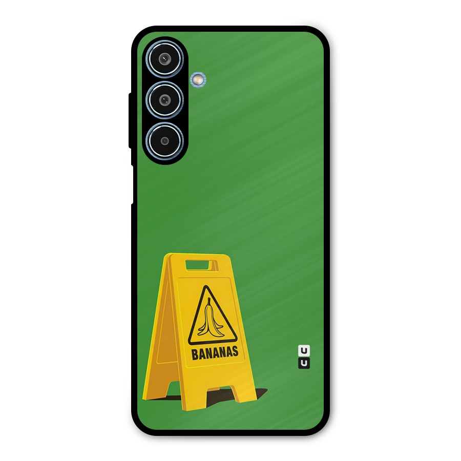 Simple Minimalist Bananas Metal Back Case for Galaxy M35