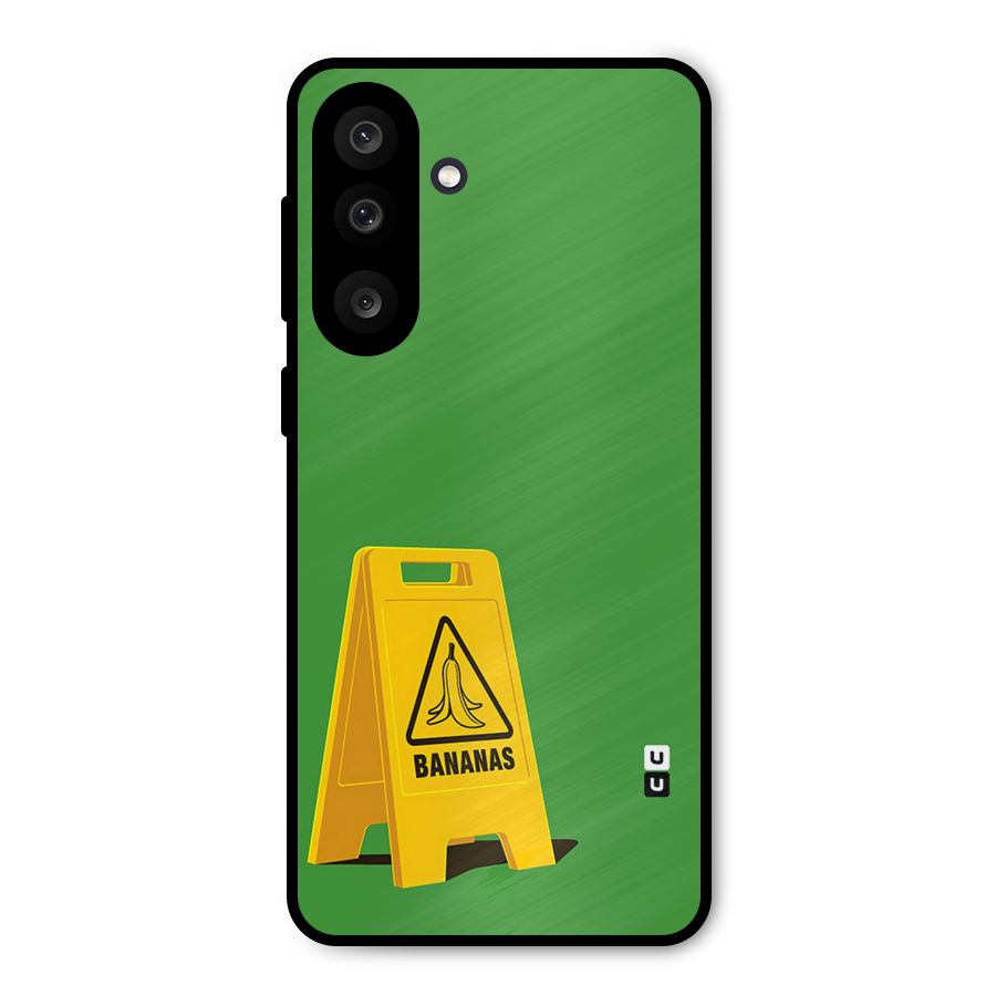 Simple Minimalist Bananas Metal Back Case for Galaxy M56