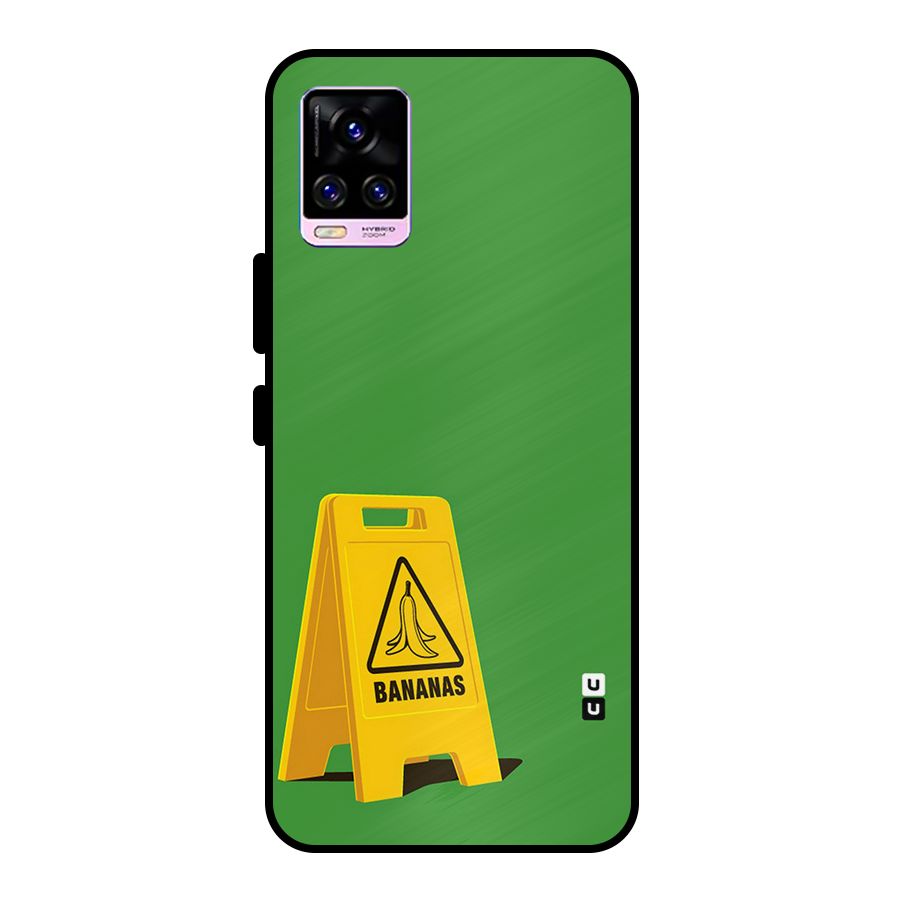 Simple Minimalist Bananas Metal Back Case for Vivo V20 Pro