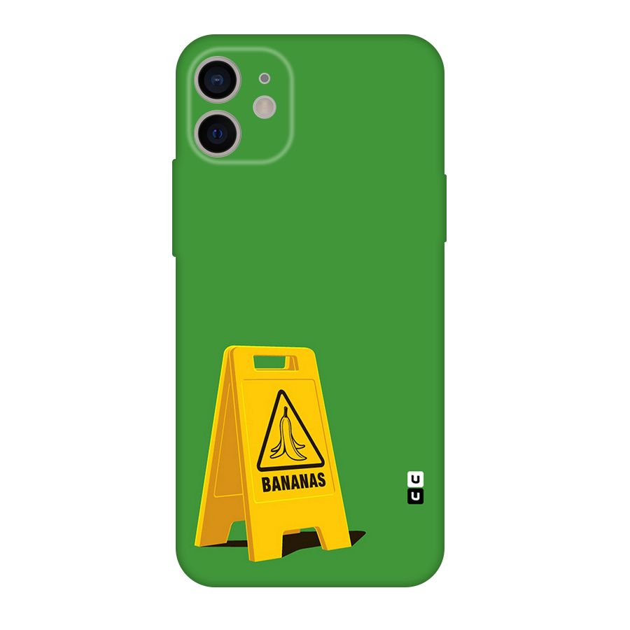 Simple Minimalist Bananas Original Polycarbonate Back Case for iPhone 11