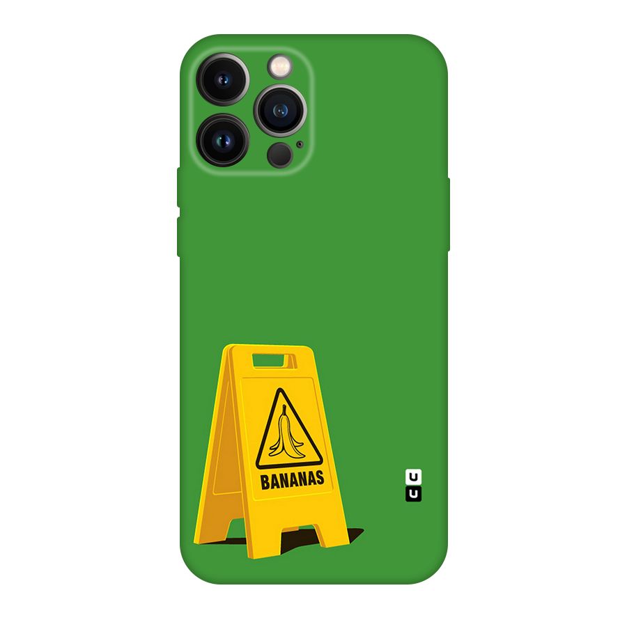 Simple Minimalist Bananas Original Polycarbonate Back Case for iPhone 13 Pro Max