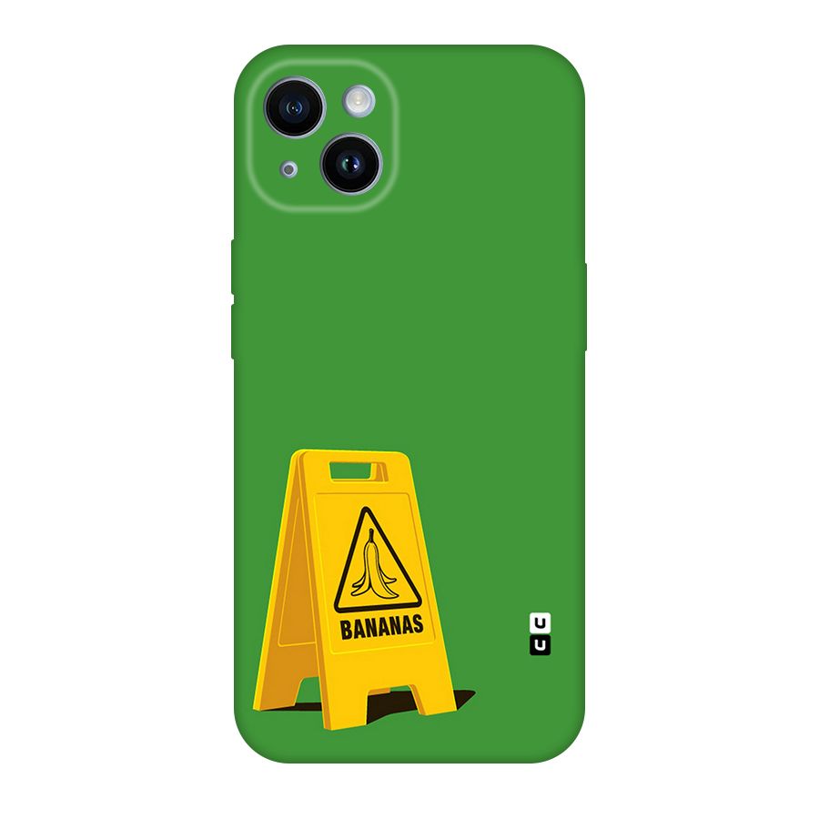 Simple Minimalist Bananas Original Polycarbonate Back Case for iPhone 14