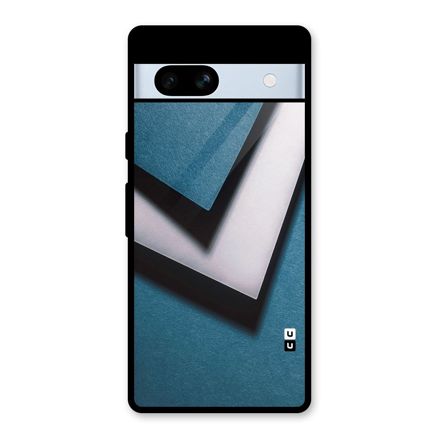 Simple Right Tick Glass Back Case for Google Pixel 7a