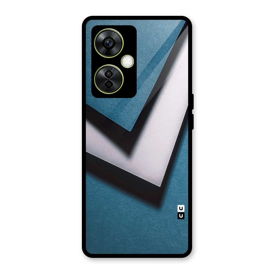 Simple Right Tick Glass Back Case for OnePlus Nord CE 3 Lite