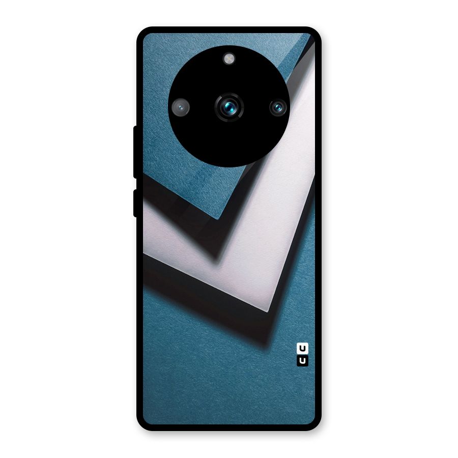 Simple Right Tick Glass Back Case for Realme 11 Pro