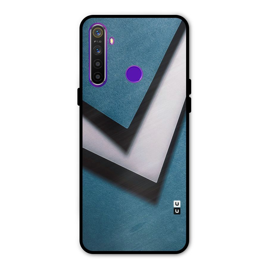 Simple Right Tick Glass Back Case for Realme 5s