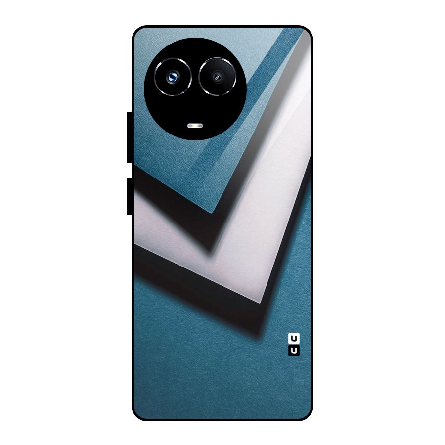 Simple Right Tick Glass Back Case for Realme Narzo 60X