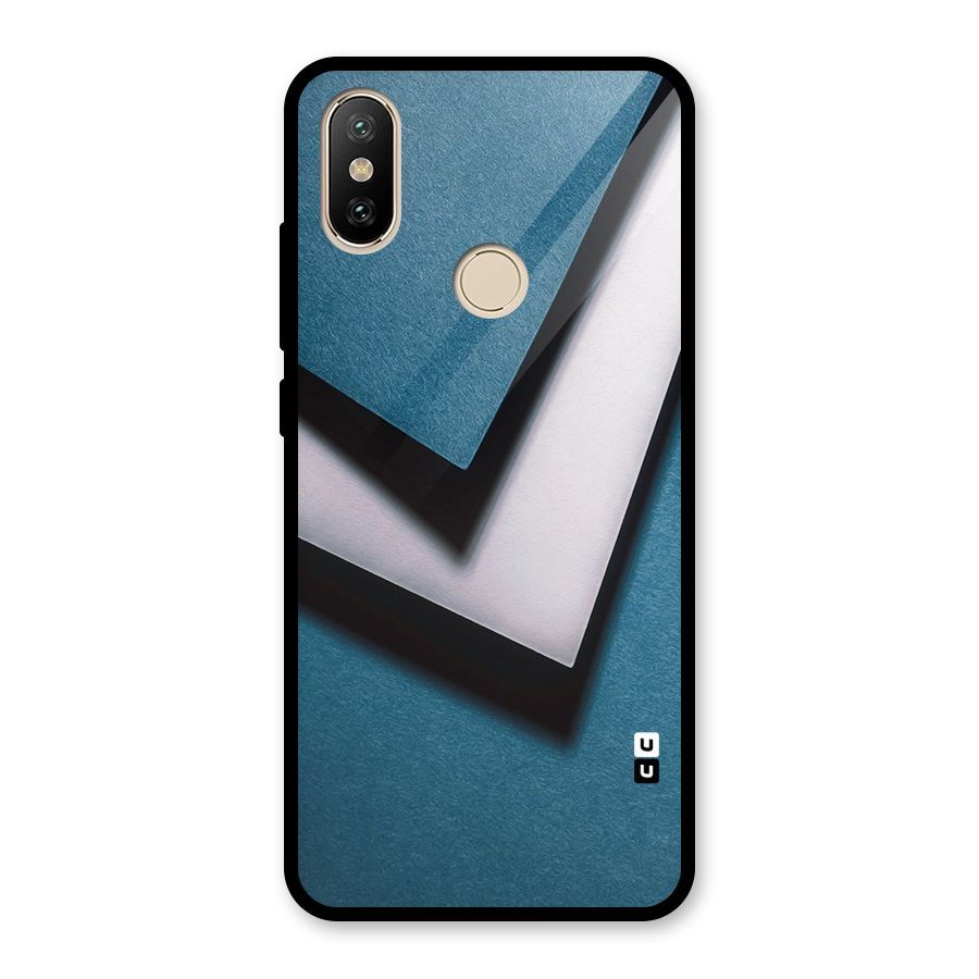 Simple Right Tick Glass Back Case for Redmi A2