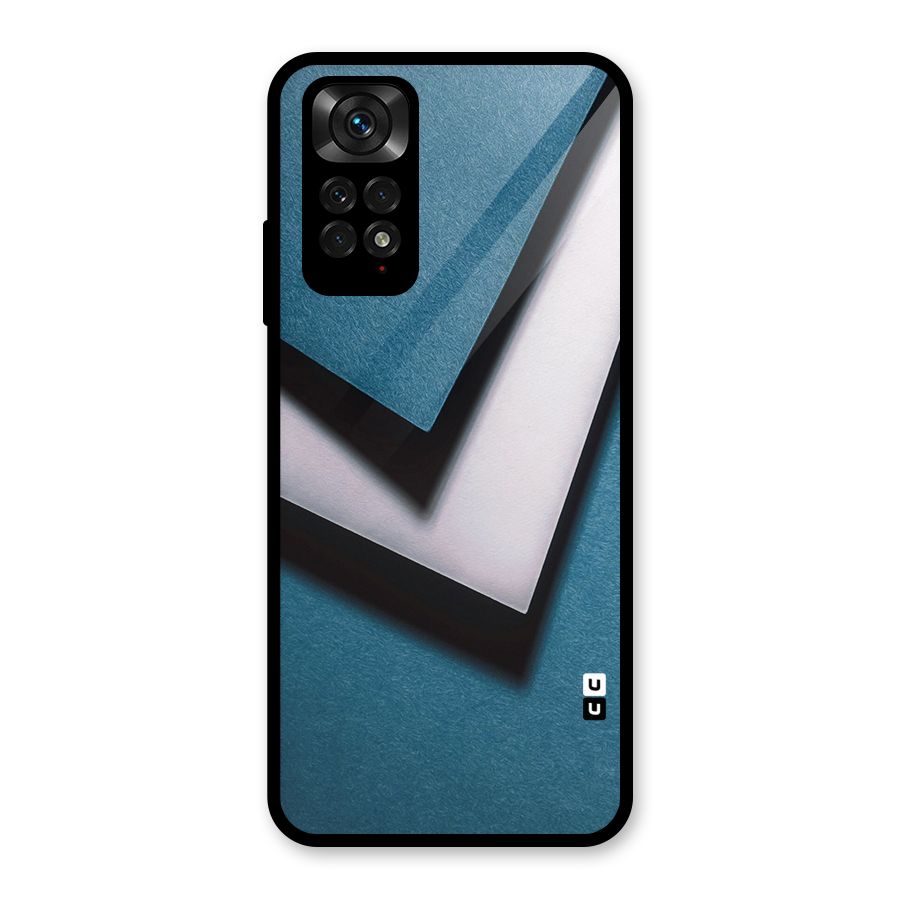 Simple Right Tick Glass Back Case for Redmi Note 11S