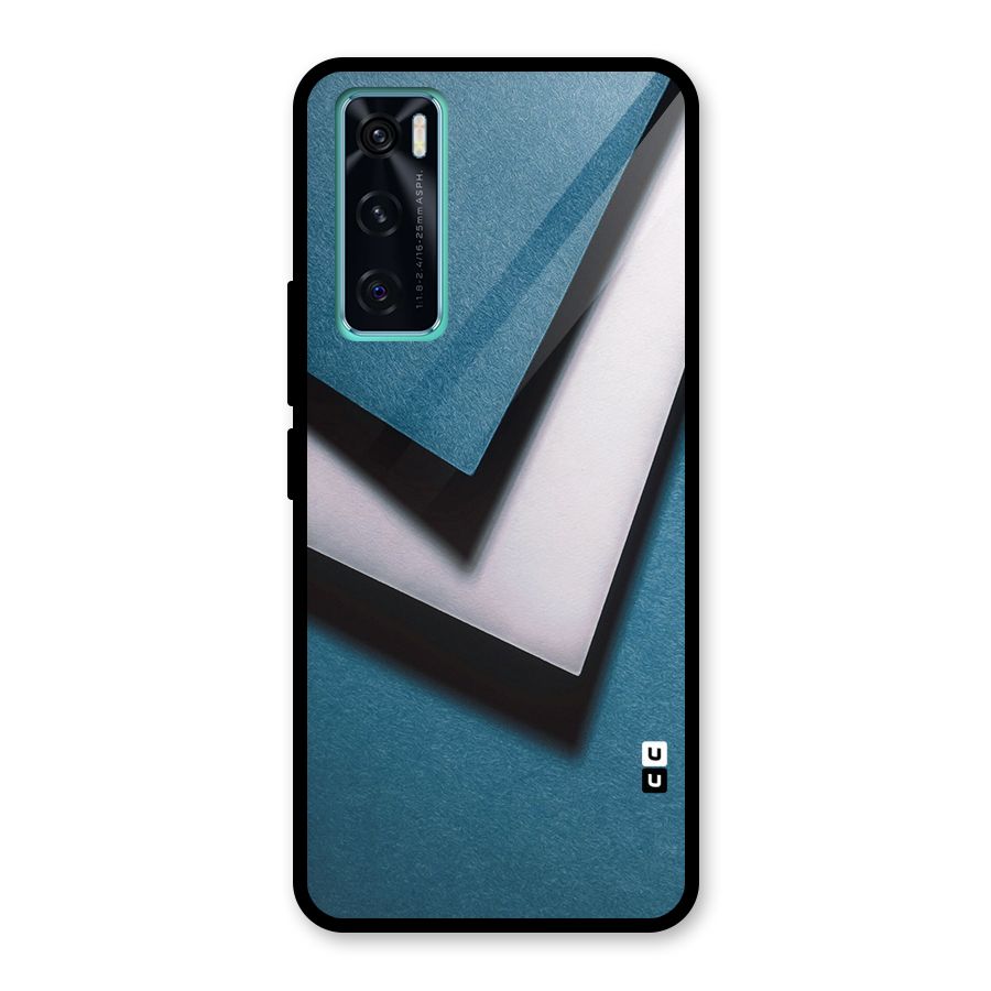 Simple Right Tick Glass Back Case for Vivo V20 SE