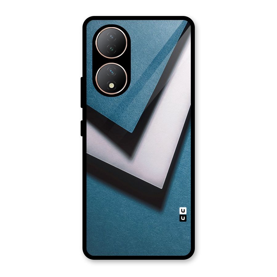 Simple Right Tick Glass Back Case for Vivo Y100A