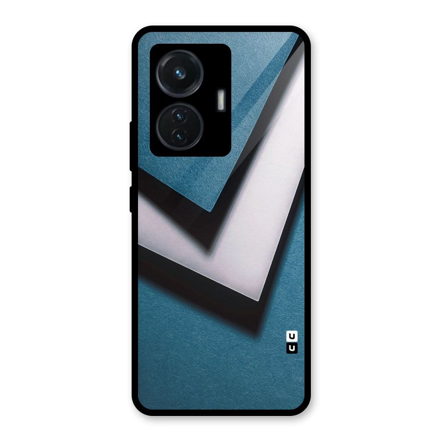 Simple Right Tick Glass Back Case for iQOO Z6 44W
