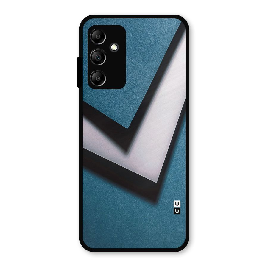 Simple Right Tick Metal Back Case for Galaxy A14 5G