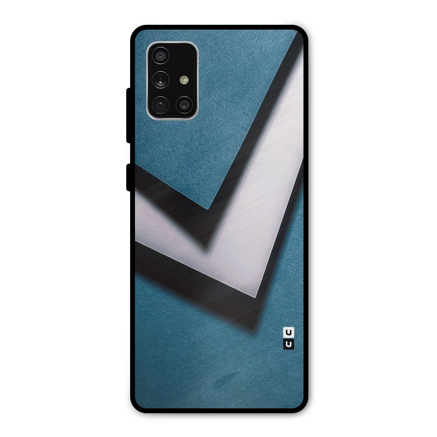 Simple Right Tick Metal Back Case for Galaxy A71
