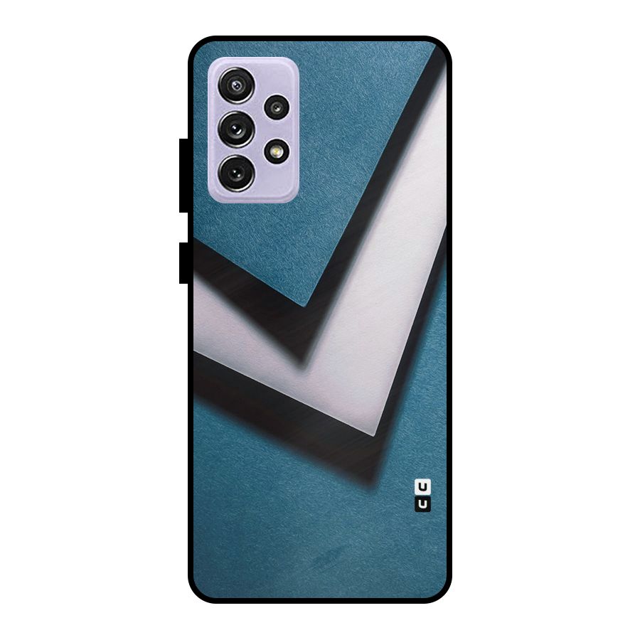 Simple Right Tick Metal Back Case for Galaxy A72