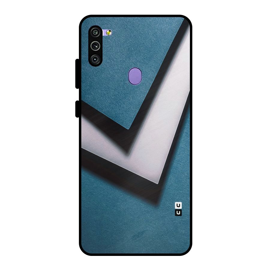 Simple Right Tick Metal Back Case for Galaxy M11
