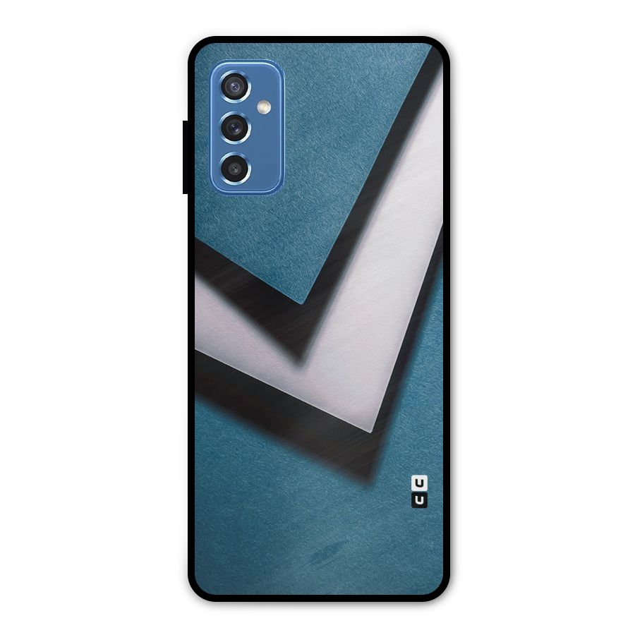Simple Right Tick Metal Back Case for Galaxy M52 5G