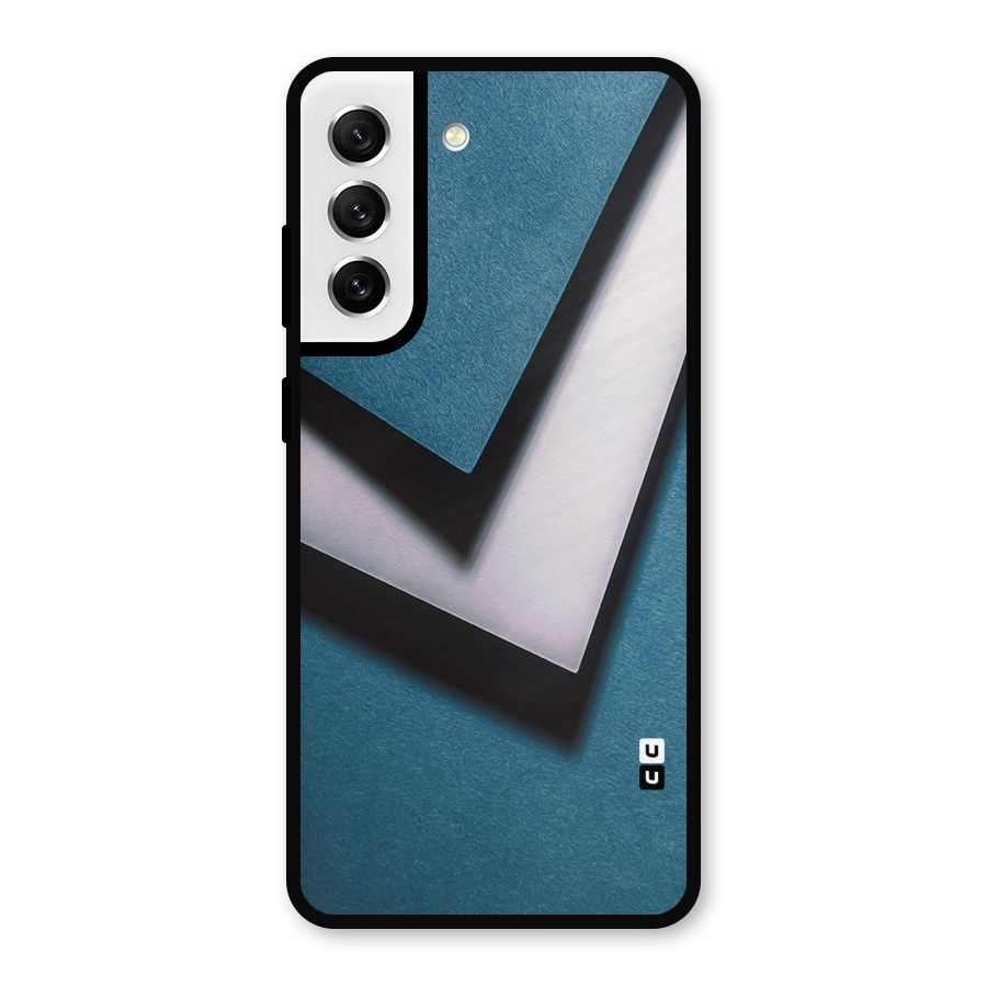 Simple Right Tick Metal Back Case for Galaxy S21 FE 5G