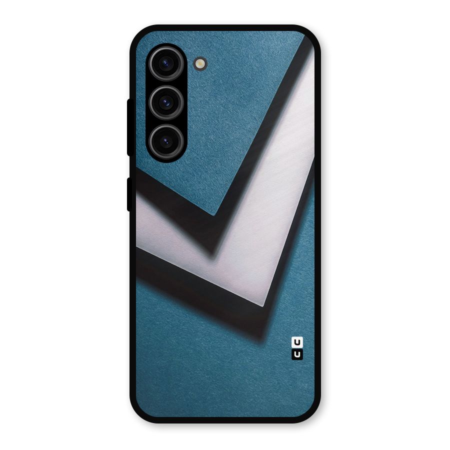 Simple Right Tick Metal Back Case for Galaxy S23