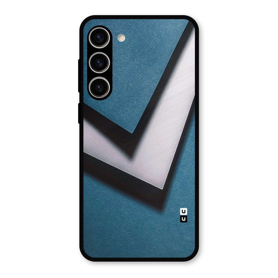Simple Right Tick Metal Back Case for Galaxy S23 Plus