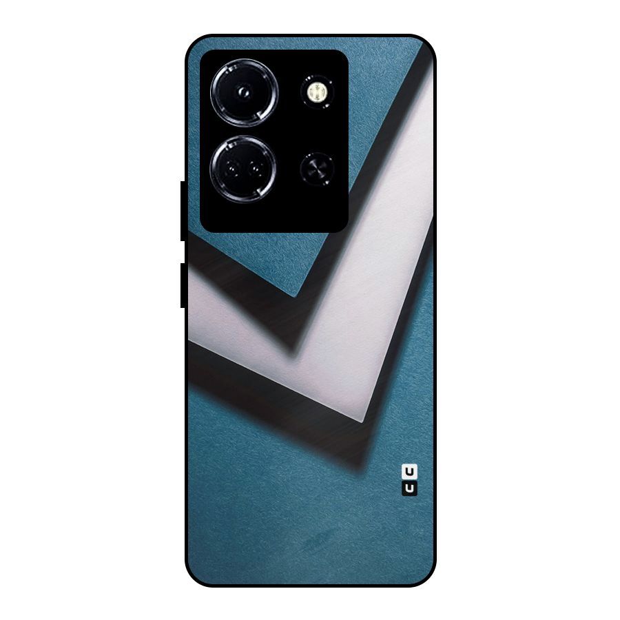 Simple Right Tick Metal Back Case for Infinix Note 30 5G